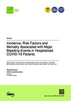 prikaz prve stranice dokumenta Incidence, Risk Factors and Mortality Associated with Major Bleeding Events in Hospitalized COVID-19 Patients