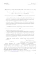 prikaz prve stranice dokumenta The incidence of complications in orthognathic surgery: A retrospective study